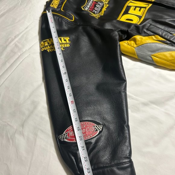 NASCAR Winston Cup Champion 2003 DeWalt Matt Kenseth #17 Leather Jacket - Picture 6 of 15